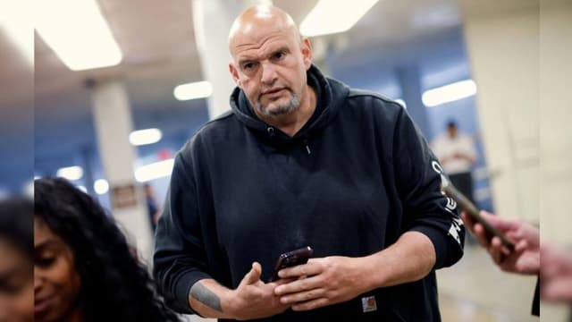 Fetterman dice que votará contra los nominados de Trump: RFK Jr. y Gabbard