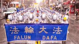 Miles de practicantes de Falun Gong celebran el Año Nuevo Chino con un gran desfile en Nueva York