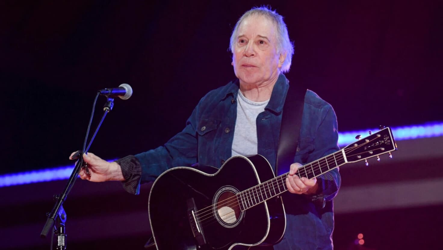 Paul Simon actúa durante el festival Global Citizen Live en Nueva York el 25 de septiembre de 2021. (Angela Weiss/AFP a través de Getty Images).