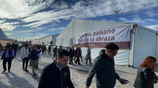 México abre centro para recibir a deportados en una de sus principales fronteras