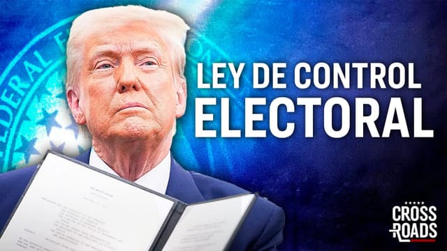 Trump y los demócratas luchan por el control de la ley electoral | Crossroads en español