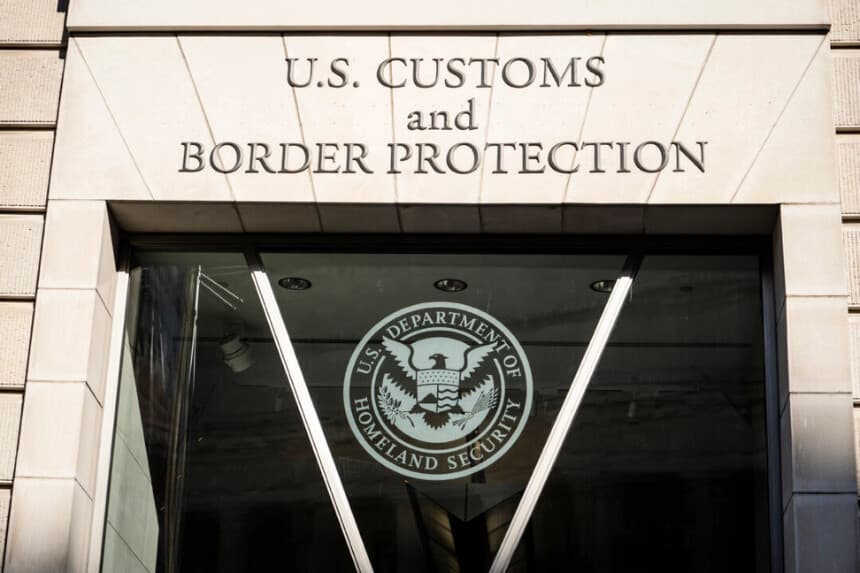 El Servicio de Aduanas y Protección de Fronteras de Estados Unidos en Washington el 12 de agosto de 2024. Madalina Vasiliu/The Epoch Times