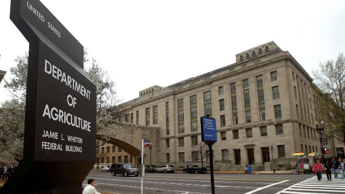 El Departamento de Agricultura en Washington el 18 de marzo de 2012. (Reuters).