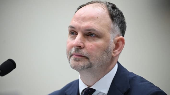 Stephen Gardner, director ejecutivo de Amtrak, en Washington, en una foto de archivo. (Mandel Ngan/AFP vía Getty Images)