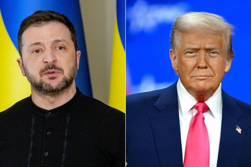 Trump y Zelenski hablan sobre refuerzo de defensas aéreas de Ucrania ante ataques rusos