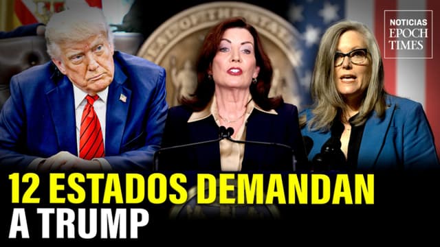 12 estados demandan a admón. Trump por política arancelaria | NET