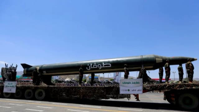 Israel intercepta un misil hutí que tenía como objetivo su base aérea