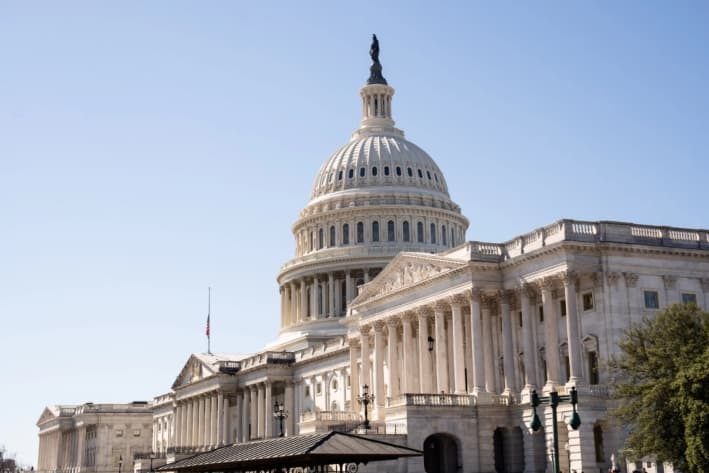 El Capitolio de Estados Unidos en Washington, el 11 de marzo de 2025. (Madalina Vasiliu/The Epoch Times)