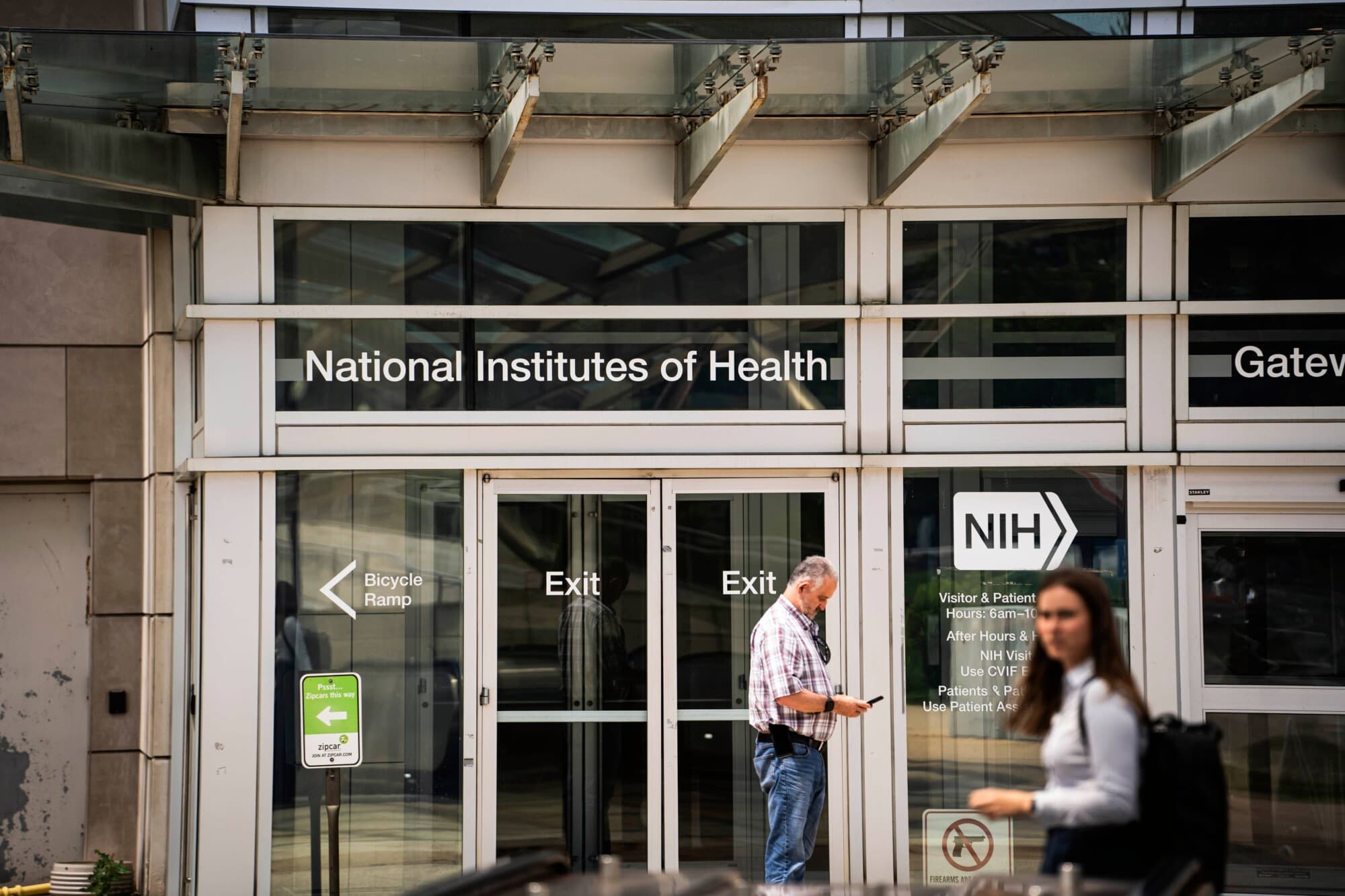 Los Institutos Nacionales de Salud en Bethesda, Maryland, el 30 de mayo de 2024. (Madalina Vasiliu/The Epoch Times).