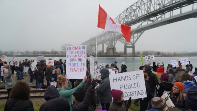 Protestan en Michigan por temor a recortes en Seguridad Social y Medicare
