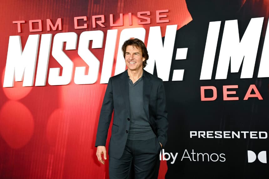 Tom Cruise asiste al estreno de "Misión: Imposible Sentencia mortal parte uno".en el Rose Theater del Lincoln Center de Nueva York el 10 de julio de 2023. (Bryan Bedder/Getty Images para Paramount Pictures).
