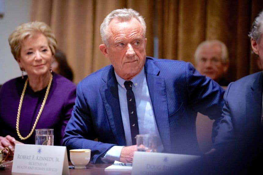 El Secretario de Salud Robert F. Kennedy Jr. en Washington el 26 de febrero de 2025. (Andrew Harnik/Getty Images)