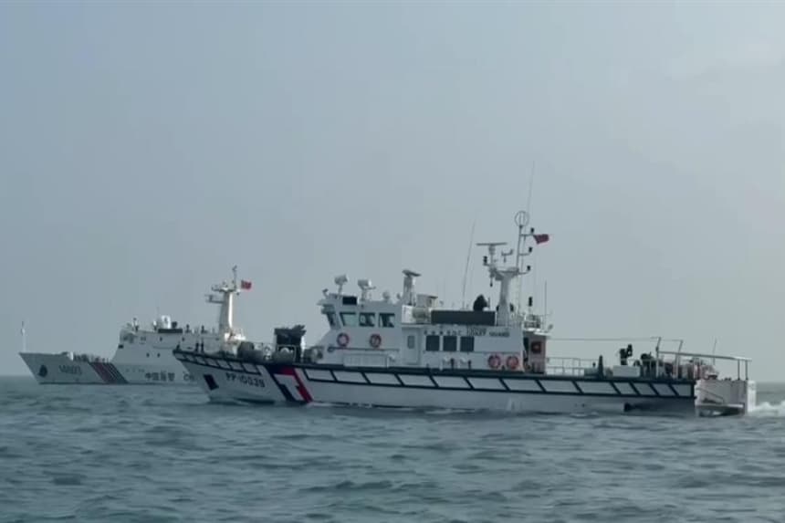 Taiwán denuncia las crecientes incursiones de la Guardia Costera china cerca de sus aguas