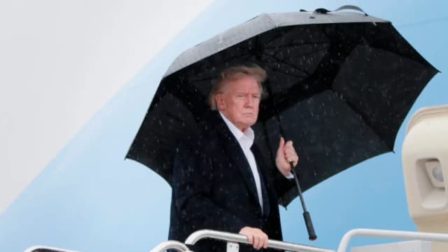 Trump dice que está en "muy buena forma" tras examen médico, el informe se publicará el domingo