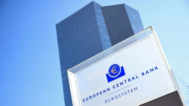 Sede del Banco Central Europeo (BCE) en Fráncfort, Alemania, el 6 de marzo de 2025. (Jana Rodenbusch/Reuters)