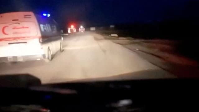 Tropas israelíes abrieron fuego contra vehículos de rescate identificados como de Hamás