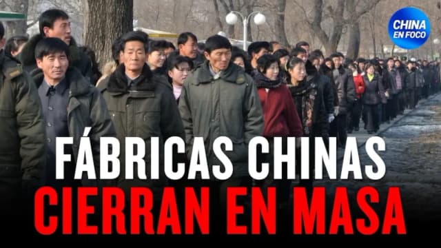 Fábricas chinas cierran en masa, y barcos pegan la vuelta a mitad del océano
