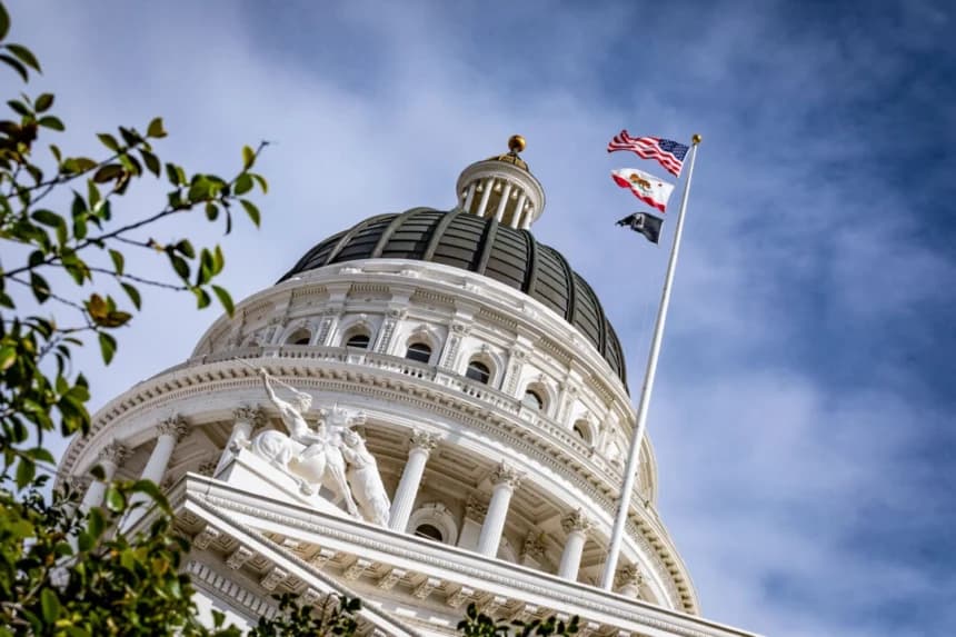 El Capitolio de California en Sacramento el 18 de abril de 2022. (John Fredricks/The Epoch Times)
