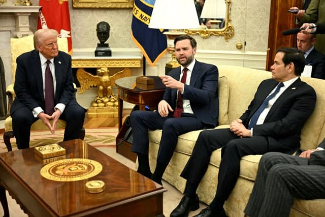 Trump descarta tercer mandato y nombra a Rubio y Vance como los dos mejores candidatos para 2028