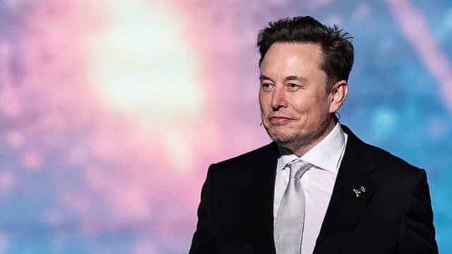 El director ejecutivo de Tesla, Elon Musk, asiste al Foro de Inversión entre Arabia Saudí y Estados Unidos, celebrado en Riad, Arabia Saudí, el 13 de mayo de 2025. (Reuters/Hamad I Mohammed)