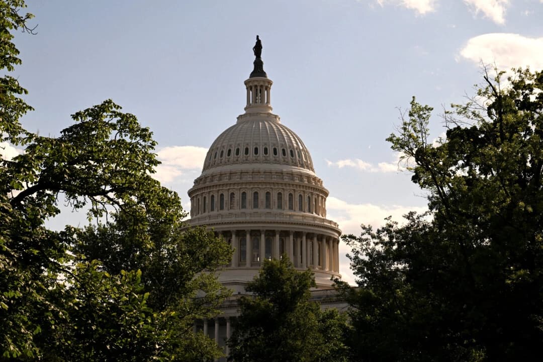 El Capitolio de los Estados Unidos en Capitol Hill, Washington, el 18 de mayo de 2025. (Annabelle Gordon/Reuters)