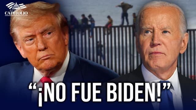 ¿Biden no aprobó las fronteras abiertas? Trump denuncia traición en la Casa Blanca