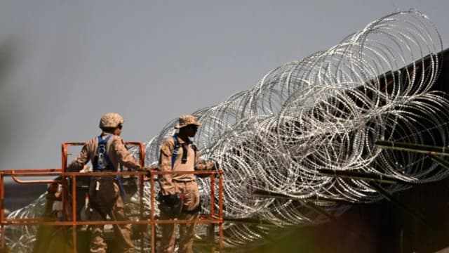 EE. UU. envía más de 1000 soldados adicionales para asegurar la frontera sur
