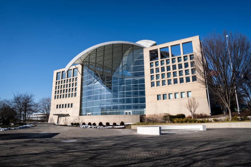 El Instituto Estadounidense de la Paz en Washington, el 27 de enero de 2025. Madalina Vasiliu/The Epoch Times