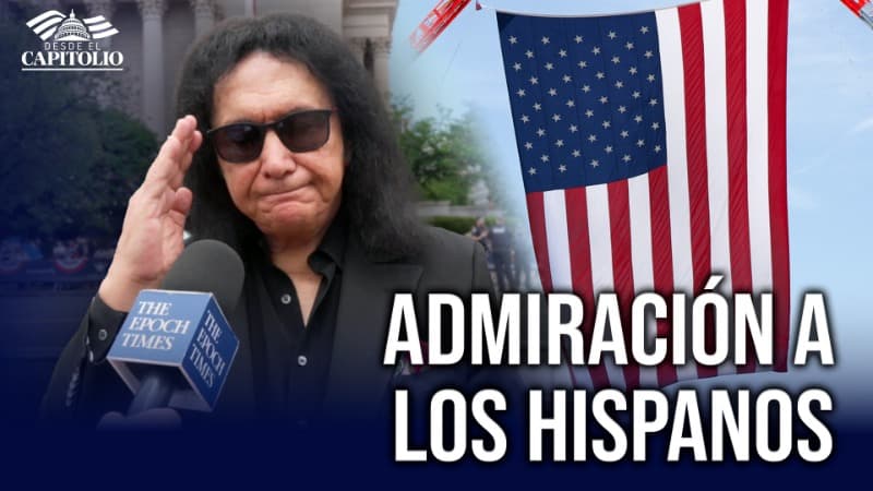 Gene Simmons: “Los hispanos que sirven a EE. UU. tienen mi admiración”