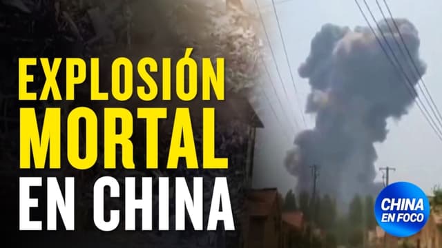 Explosión química mortal: Planta química china estalla y onda expansiva llega a 5 kilómetros