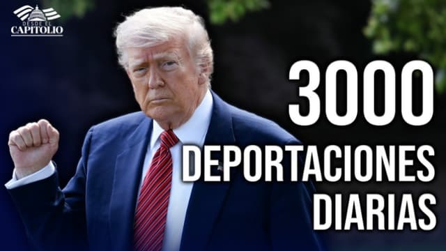 Trump fija meta diaria para deportaciones; Musk lanza un mensaje antes de dejar DOGE