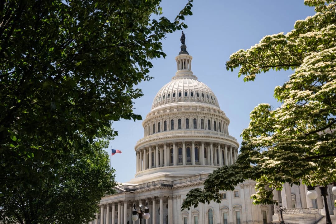 El edificio del Capitolio de los Estados Unidos en Washington, el 19 de mayo de 2025. (Madalina Vasiliu/The Epoch Times)