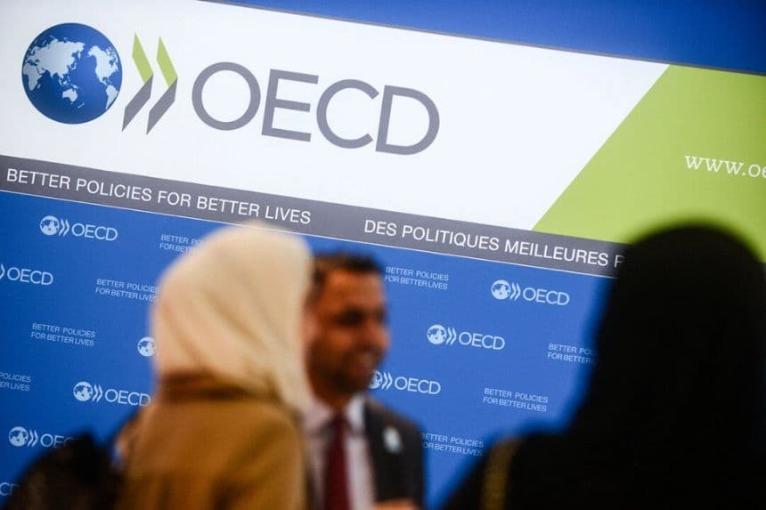 OCDE prevé desaceleración del crecimiento económico en EE. UU. y de las economías mundiales
