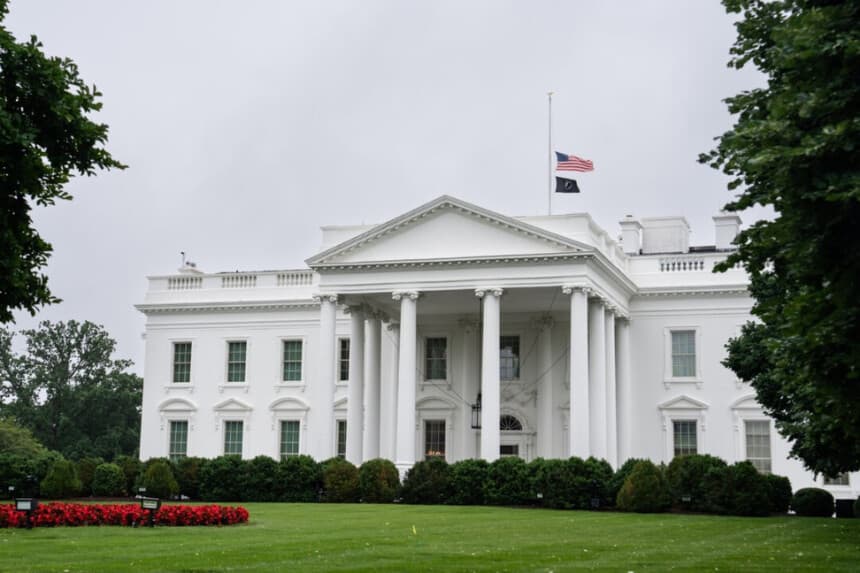 La Casa Blanca en Washington, el 21 de mayo de 2025. (Madalina Vasiliu/The Epoch Times).