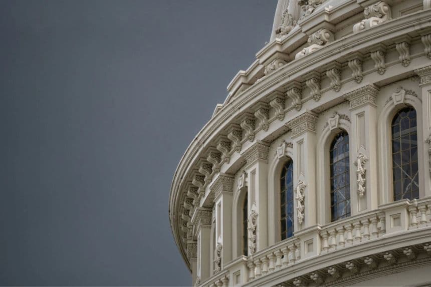 El edificio del Capitolio de los Estados Unidos en Washington, el 22 de mayo de 2025. (Madalina Vasiliu/The Epoch Times)