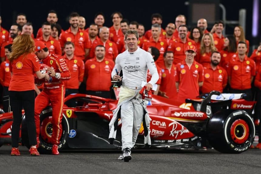 Brad Pitt reflexiona sobre su crecimiento personal y las exigencias de su nueva película "F1"