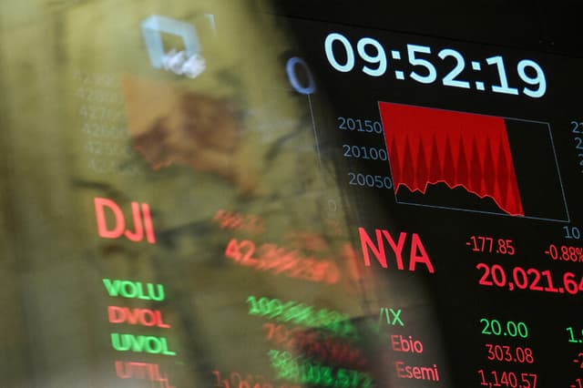 Wall Street se frena por tensiones en Oriente Medio y decisión de la Fed