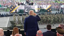 Trump honra el valor de los soldados en un discurso por los 250 años del Ejército de EE. UU.
