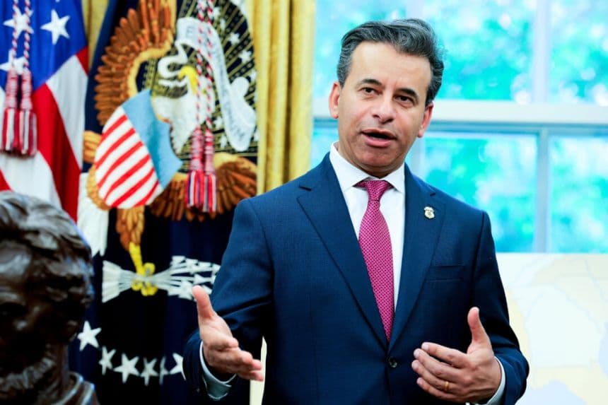 Dr. Marty Makary, comisionado de la Administración de Alimentos y Medicamentos. En Washington, el 5 de mayo de 2025. (Anna Moneymaker/Getty Images)