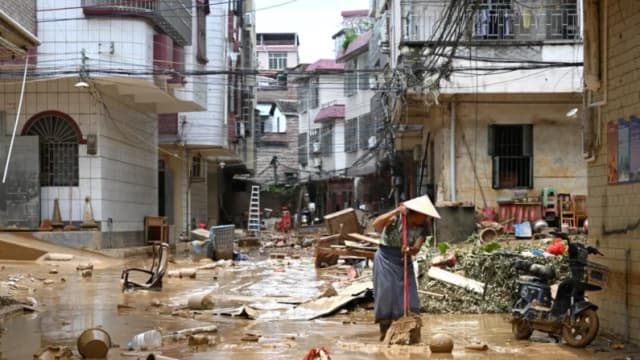 China advierte de más inundaciones tras las fuertes lluvias
