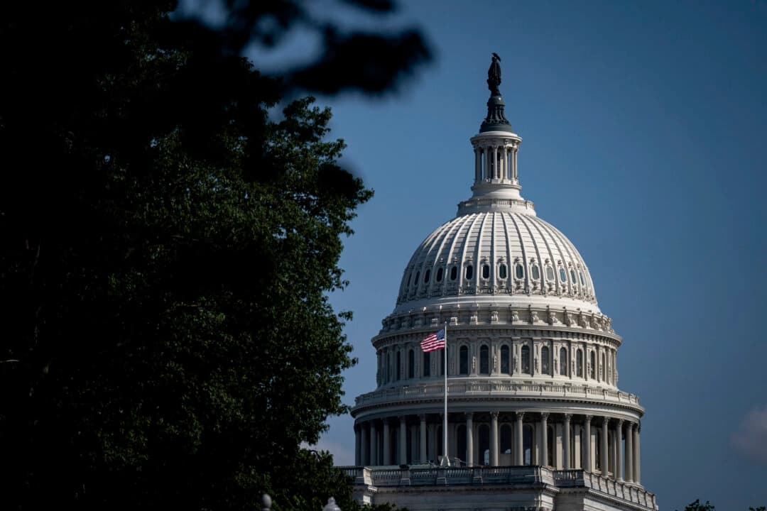 El Capitolio de los Estados Unidos en Washington el 28 de junio de 2025. (Al Drago/Getty Images)