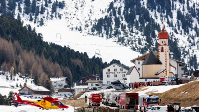 Evacúan a más de 100 personas atrapadas en los Alpes por deslizamientos de tierras