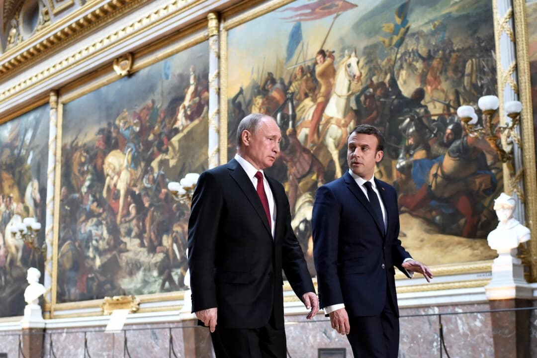 Macron y Putin mantienen su primera conversación telefónica desde 2022