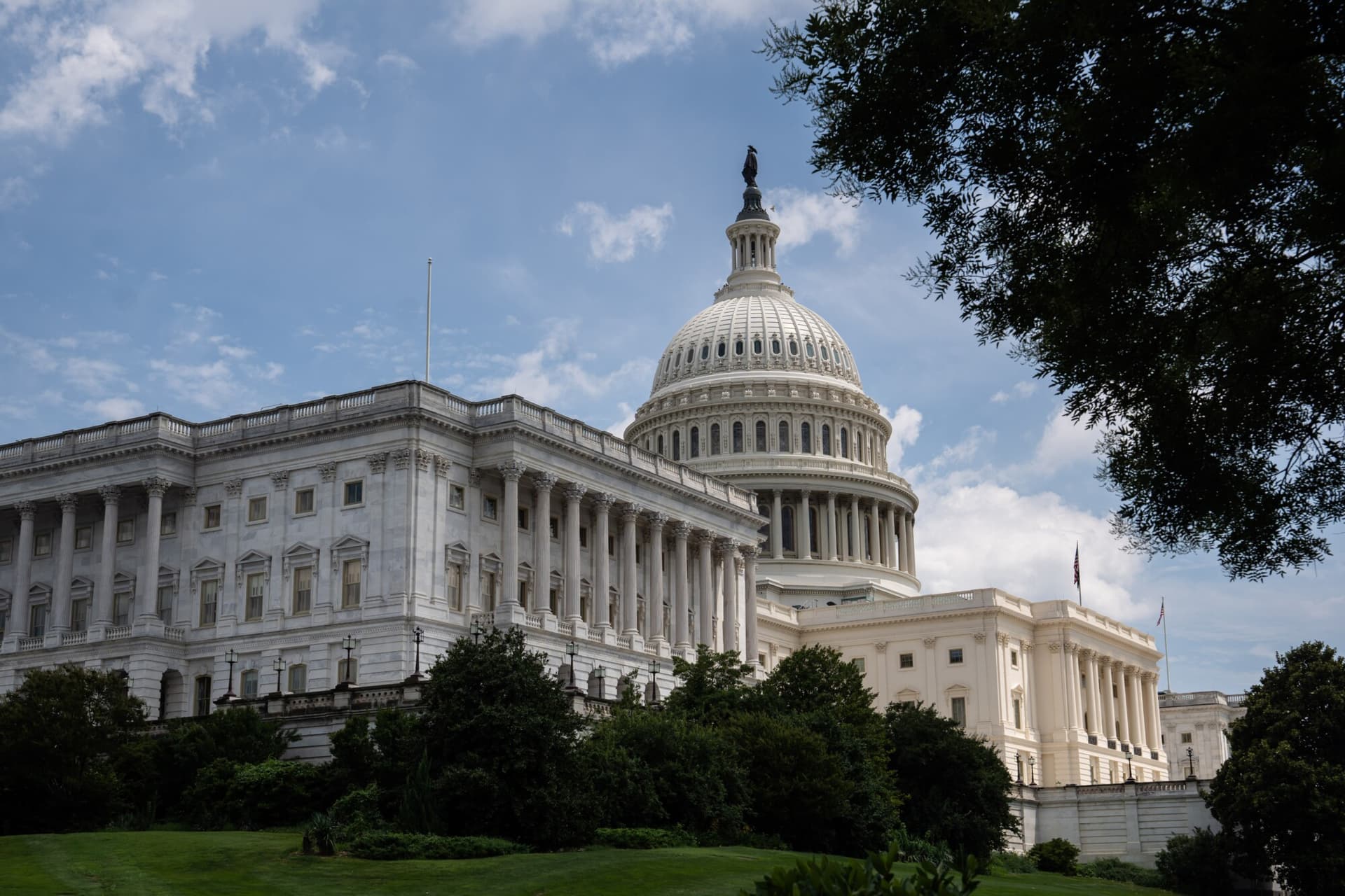 El edificio del Capitolio de los Estados Unidos en Washington, el 2 de julio de 2025. Madalina Kilroy/The Epoch Times).