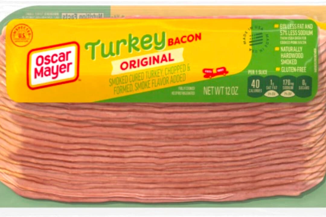 Kraft Heinz retira del mercado casi 368,000 libras de tocino de pavo