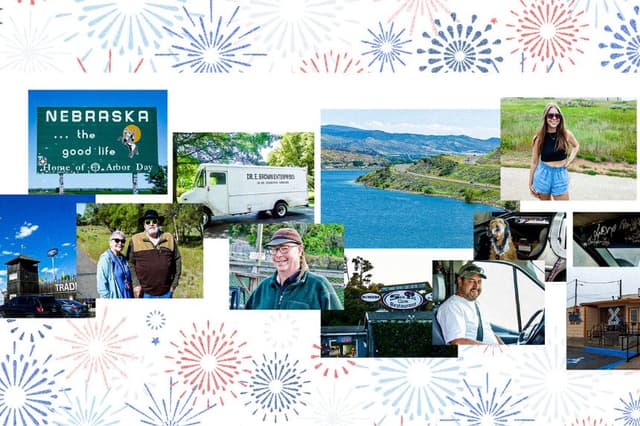 Un viaje de 3500 millas y el significado del 4 de julio