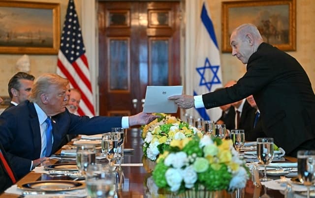Trump recibe a Netanyahu durante gestión para un alto el fuego en Gaza y un acuerdo de paz con Irán