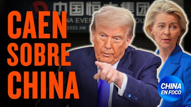China sufre fuertes golpes: Ultimátum y aranceles de EE. UU. y Europa
