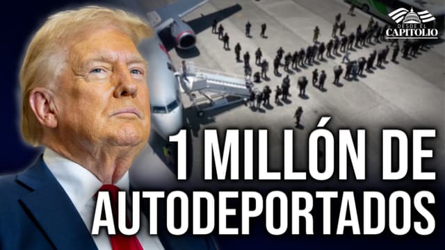 Millón de inmigrantes ya se autodeportaron; Trump reactiva el caso Epstein