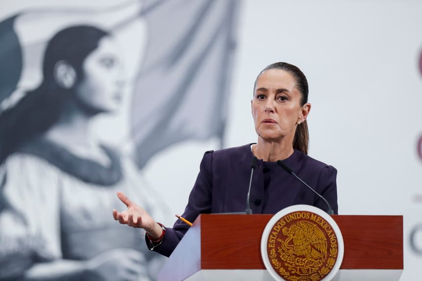 Sheinbaum sostiene tercera reunión con el embajador estadounidense en el Palacio Nacional